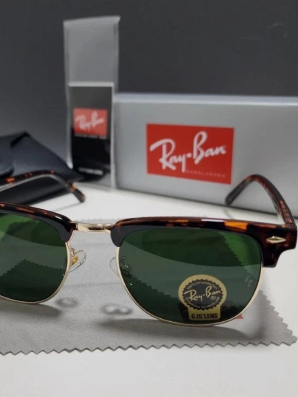 Ray-Ban Sunglasses RB3016 Clubmaster Classic 51mm NEW